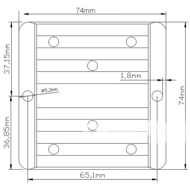 Alt view image 3 of 6 - 24V To 12V 30A 360W DC DC Converter Step Down 24 Volt To 12 Volt Regulator Voltage