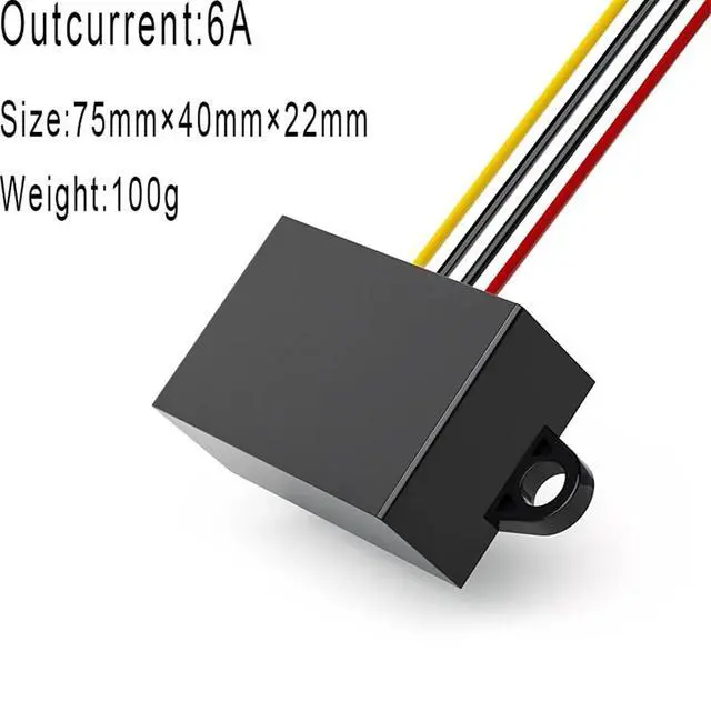 Alt view image 2 of 7 - DC 36V to 24V Step Down 48V to 24V 3A 5A 6A 8A Converter Module Power Charger for car 24V dc Power Supply Step-Down Module(DS-36V48V to 24V 6A)