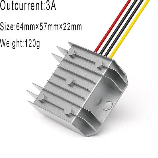Alt view image 2 of 7 - DC 36V to 24V Step Down 48V to 24V 3A 5A 6A 8A Converter Module Power Charger for car 24V dc Power Supply Step-Down Module(ZL-36V48V to 24V 3A)
