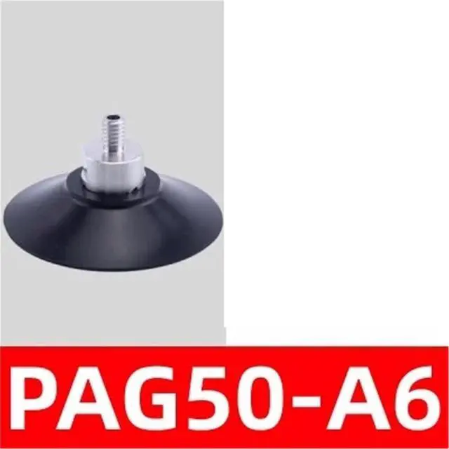 Alt view image 2 of 7 - 1Pcs Vacuum Suction Cup, Paper Suction Cup, PAG-15 Film Suction Nozzle, PAG-30 Thin PAG-10 Pneumatic Component(Beige)