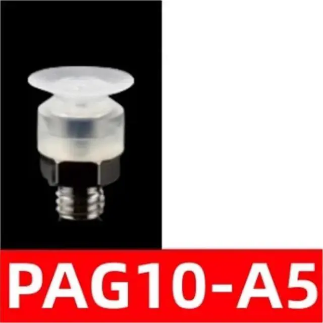 Alt view image 2 of 7 - 1Pcs Vacuum Suction Cup, Paper Suction Cup, PAG-15 Film Suction Nozzle, PAG-30 Thin PAG-10 Pneumatic Component(Yellow)