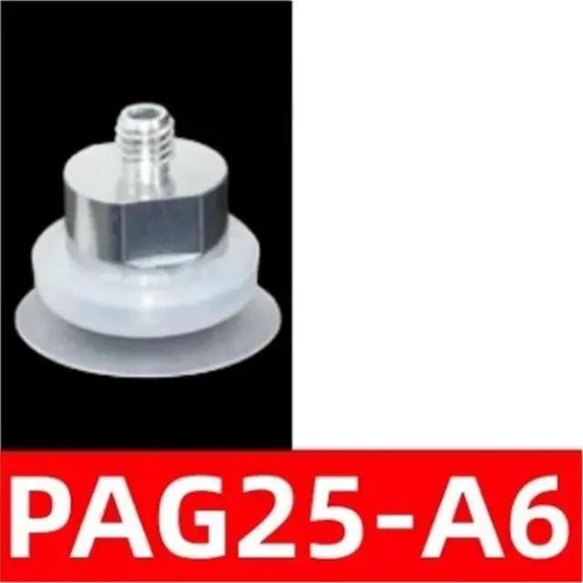 Alt view image 2 of 7 - 1Pcs Vacuum Suction Cup, Paper Suction Cup, PAG-15 Film Suction Nozzle, PAG-30 Thin PAG-10 Pneumatic Component(Dark Green)