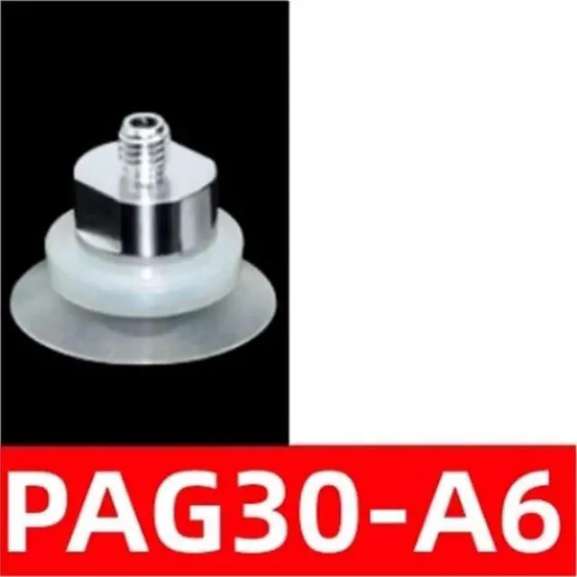 Alt view image 2 of 7 - 1Pcs Vacuum Suction Cup, Paper Suction Cup, PAG-15 Film Suction Nozzle, PAG-30 Thin PAG-10 Pneumatic Component(Light Purple)