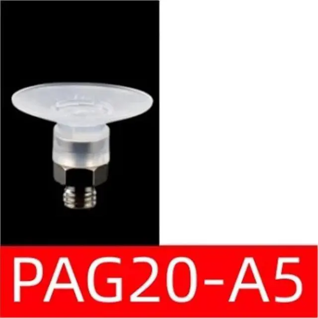 Alt view image 2 of 7 - 1Pcs Vacuum Suction Cup, Paper Suction Cup, PAG-15 Film Suction Nozzle, PAG-30 Thin PAG-10 Pneumatic Component(Grass Green)