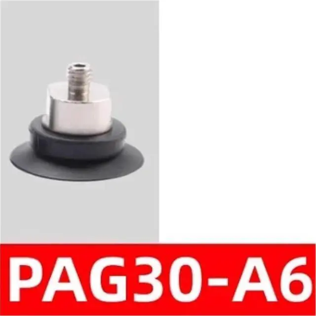 Alt view image 2 of 7 - 1Pcs Vacuum Suction Cup, Paper Suction Cup, PAG-15 Film Suction Nozzle, PAG-30 Thin PAG-10 Pneumatic Component(Red Wine)