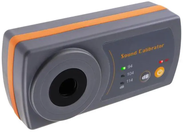 Main image of Professional Sound Level Calibrator Decibel Meter Calibration with Three Calibration Level at 94dB & 104dB & 114dB, SPL Meter Calibrator for dB Noise meter