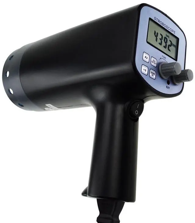 Main image of Accurate Digital Handheld Stroboscope with Wide Measurement Range, 50~12,000 FPM, for Equipment Fault Detection and Maintenance