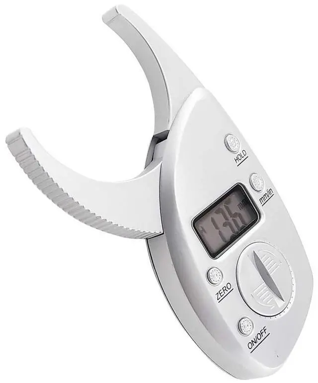 Main image of Gain Express Body Fat Caliper Skinfold Caliper Professional Skin Thickness Fat Measure Body Fat Tester, Body Fat Monitors for Health Monitoring Handheld BMI Body Fat Measurement Device