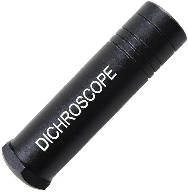 Main image of Handheld Heavy Duty Calcite Dichroscope, Trichoic Gem & Gemstones Gemological Testing, Jeweler Tool Metal Body Gemology 15mm Diameter Gemologist