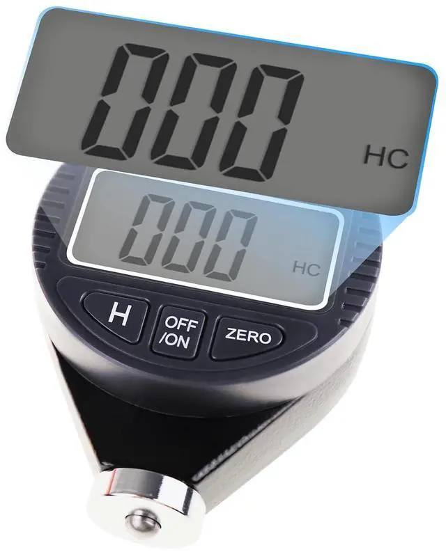 Main image of Digital Hardness Meter Durometer Hardness Tester - Portable and Versatile for Measuring 0-100HD Shore A/C/D Hardness of Rubber, Tires, Plastics, Thermal Plastics, Flooring, and Bowling Balls