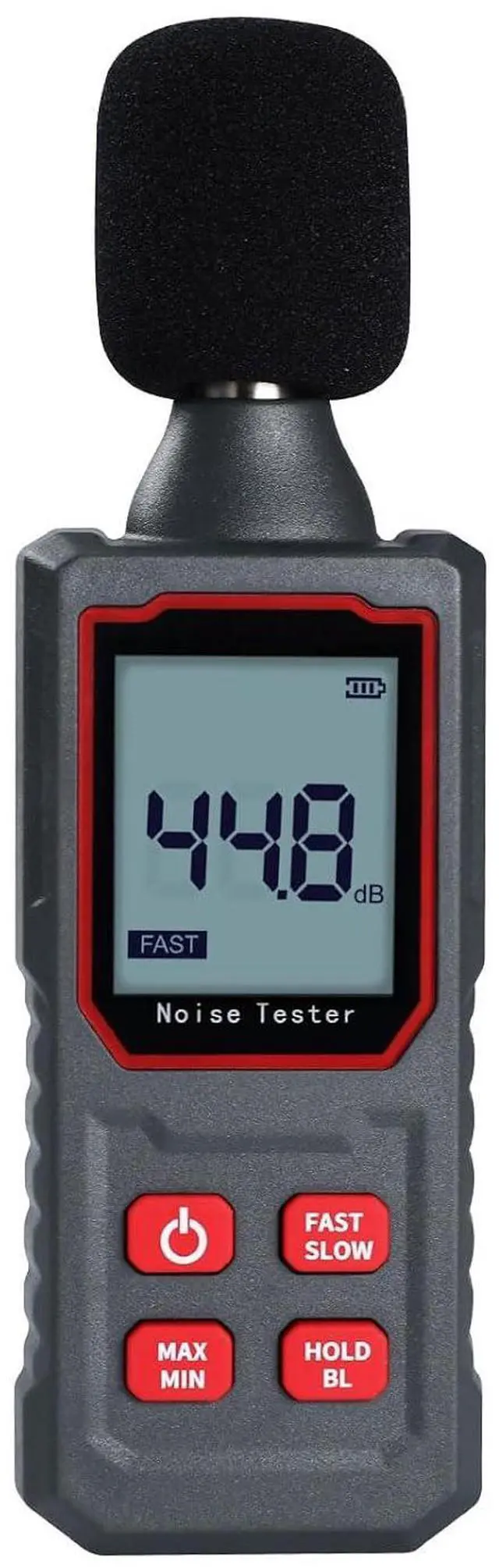 Main image of Decibel Meter Sound Level Reader 30-130dB Handheld Sound Level Meter SPL Meter with Capacitive Microphone Sensor HD Backlight Display Portable db Meter Decibel Monitoring Tester
