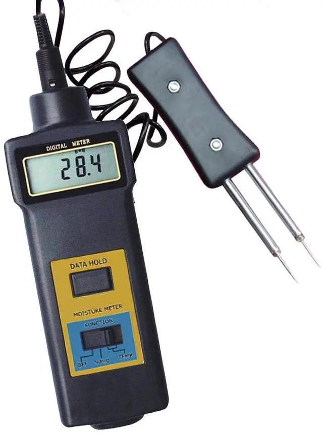 Main image of Instruments Digital Moisture Meter and Thermometer