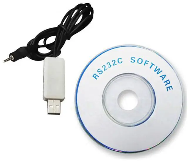 Main image of Instruments USB Cable with 2.5mm Diameter Jack and RS232 CD Software