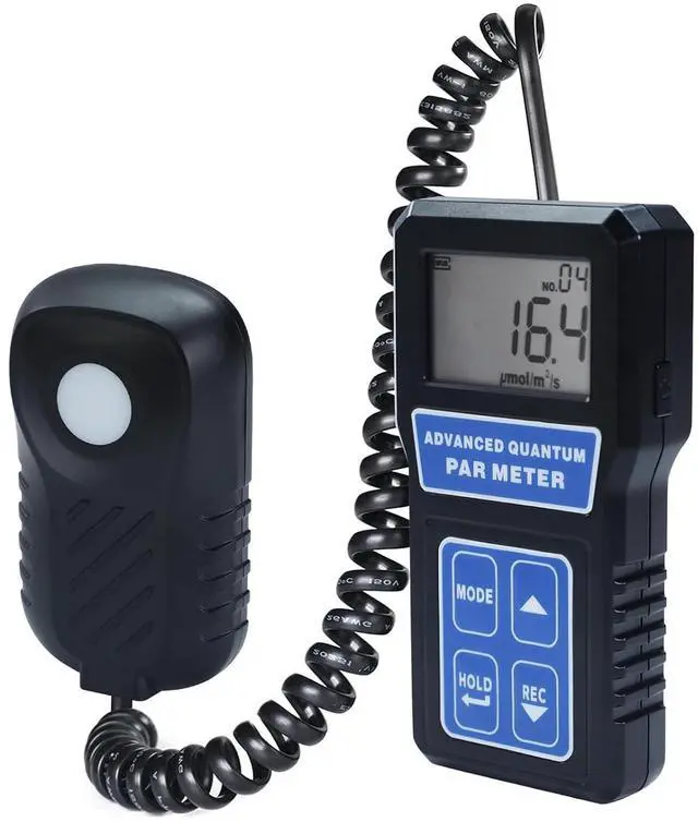 Main image of Quantum PAR Meter Photo Synthetically Active Radiation PPFD Tester Indoor and Outdoor Plants Measure 400 to 700 nanometers Wavelength
