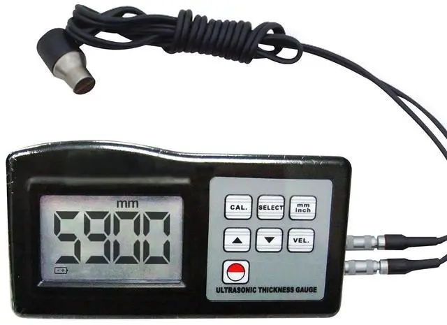 Main image of Instruments Ultrasonic Digital Thickness Meter Brass Cast Iron Aluminum