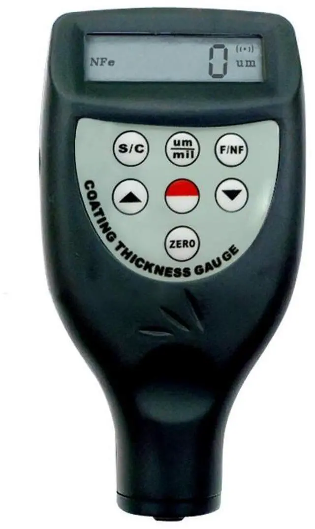 Main image of Gain Express Coating Thickness Gauge Meter With Built-in F and NF probe Paint Iron 0-1250um / 0-50mil Range (CM-8825FN)
