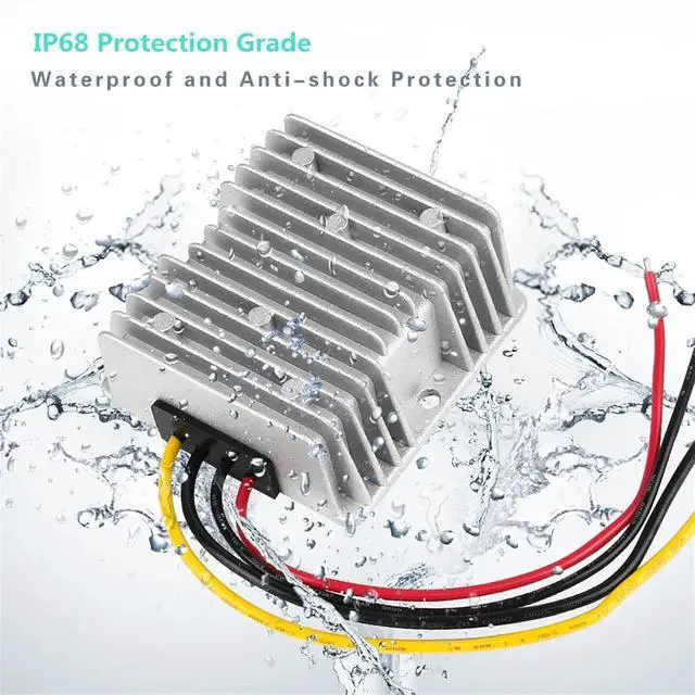 Alt view image 4 of 6 - 12 V to 24V 5A 10A 120W 240W DC DC Converter Voltage Regulator Step Up Boost Module Power Supply for LED Car Solar(to 24V 5A 120W)