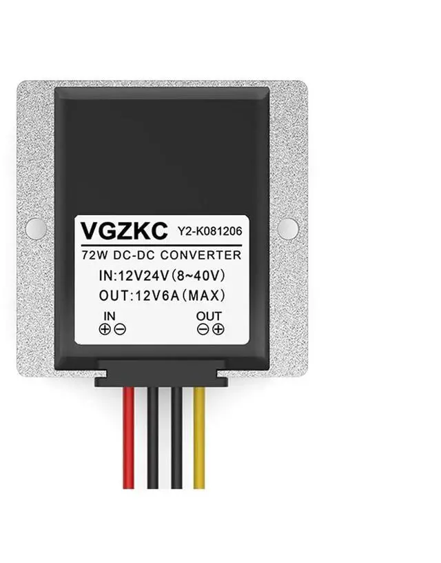 Main image of 8-40V to 12V 1A 3A 5A 8A 10A 15A 20A 25A DC Power Regulator 12V24V to 12V Power Regulator, 24V to 12V Converter(8-40V to 12V 6A DL)