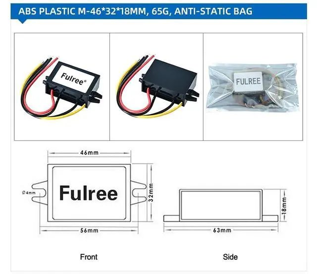 Alt view image 2 of 7 - 12V Step Up to 24V 19V 1A 3A 5A 10A 15A 20A DC DC Boost Voltage Converter 12 Volt to 24 19 Volt Car Laptop Power Supply Charger(12V to 24V 3A-2S)