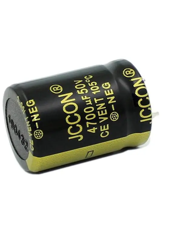 Alt view image 4 of 6 - 1Pcs Audio Electrolytic Capacitor 50V 6800UF 4700UF 10000UF 15000UF 22000UF for HiFi Amplifier High Frequency Low(50V10000UF 30x50)