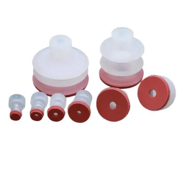 Alt view image 6 of 7 - Big Head Manipulator Sponge Vacuum Suction Cup Strong Suction Nozzle Industrial Pneumatic Accessories.(Pink)
