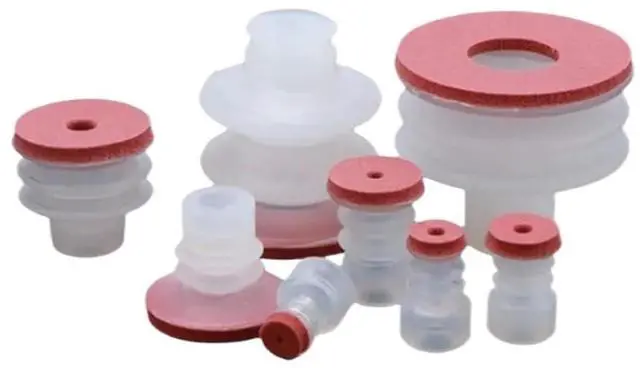 Main image of Big Head Manipulator Sponge Vacuum Suction Cup Strong Suction Nozzle Industrial Pneumatic Accessories.(Pink)
