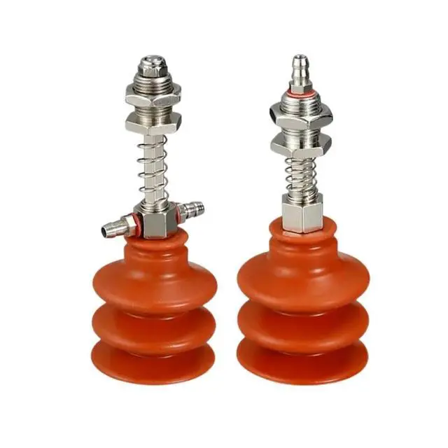 Alt view image 6 of 6 - Manipulator Accessories Industrial Pneumatic Vacuum Sucker VAPH-15/20/30/40C with Single and Three-Layer Heads(Light Purple)