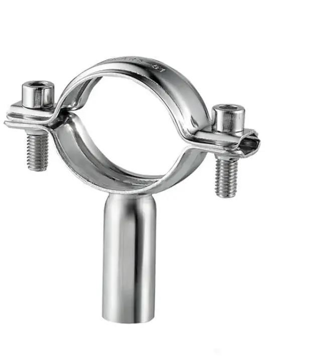 Main image of 8-159mm 3/8" - 3" Pipe Hanger Bracket Clamp Support Clip 304 Stainless Steel For Beer Brewing L=45(Fit Tube OD 48-51mm)