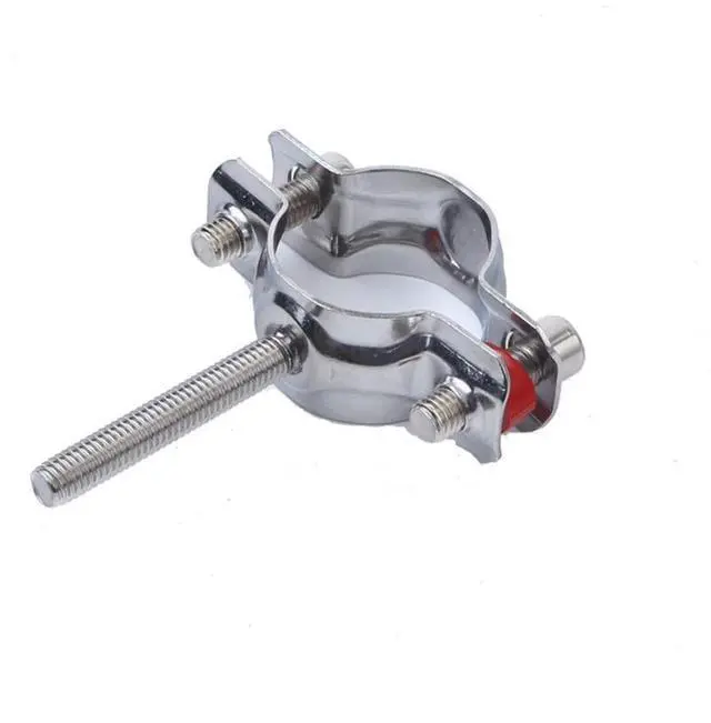 Main image of With M8 Screw Rod 50mm Fit 15-219mm OD Tube 304 Stainless Steel Pipe Hanger Bracket Clamp Suppoert Clip Homebrew No Base Plate(Fit 51-57mm OD Tube)