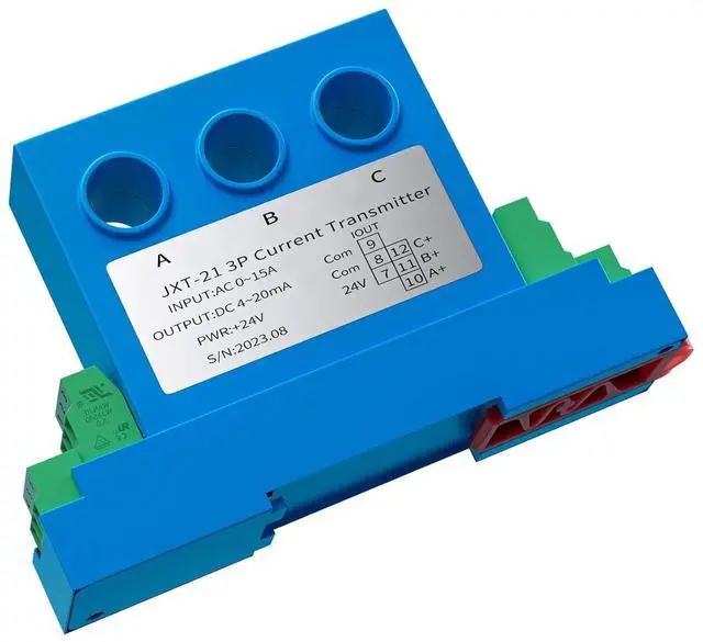 Main image of KXT43I-8 3 Phase AC Current Sensor 0-50A 0-30A 0-25A 0-10A 0-5A Current Transmitter 4-20mA 0-10V 0-5V RS485 Hall Current Sensor(AC 0-10A,Output 0-5V_DC24V)