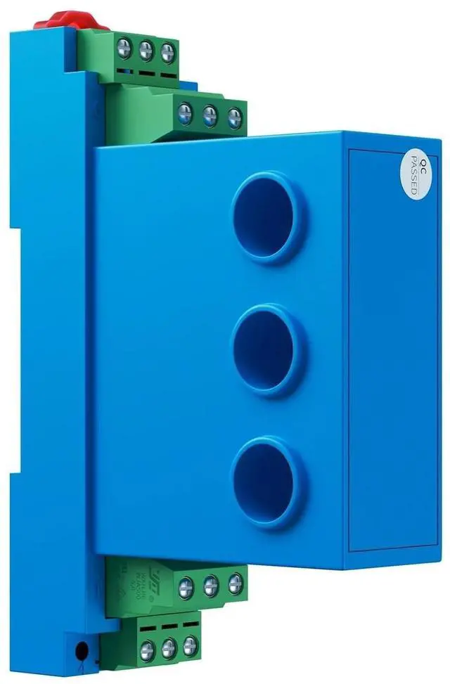 Alt view image 6 of 6 - KXT43I-8 3 Phase AC Current Sensor 0-50A 0-30A 0-25A 0-10A 0-5A Current Transmitter 4-20mA 0-10V 0-5V RS485 Hall Current Sensor(AC 0-10A,Output 0-5V_DC24V)