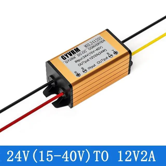 Alt view image 2 of 7 - 1PCS DC-DC Step Down Module 24V to 12V DC Power Converter 1A 2A 3A 5A Auto Regulator Step Down Voltage Supply Module for Car(MXL- 24V to 12V 2A)