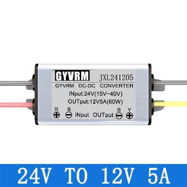 Alt view image 2 of 7 - 1PCS DC-DC Step Down Module 24V to 12V DC Power Converter 1A 2A 3A 5A Auto Regulator Step Down Voltage Supply Module for Car(XL- 24V to 12V 5A)