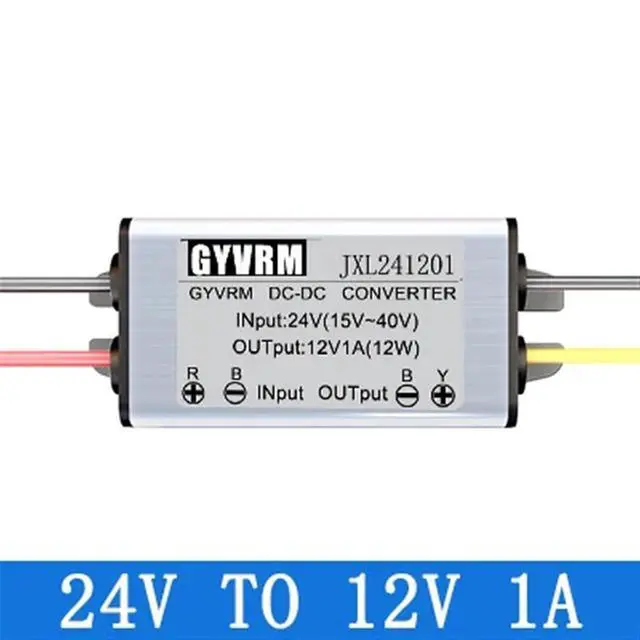 Alt view image 2 of 7 - 1PCS DC-DC Step Down Module 24V to 12V DC Power Converter 1A 2A 3A 5A Auto Regulator Step Down Voltage Supply Module for Car(XL- 24V to 12V 1A)