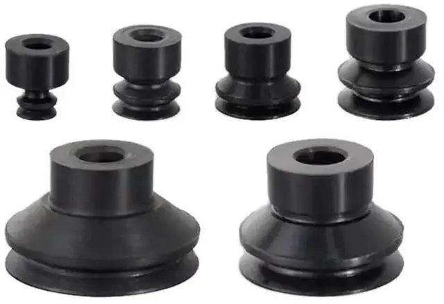 Main image of 1Pcs Mechanical Accordion Double Mini Pneumatic Chuck ZP3-16-08/10/13/ BS/BN Vacuum Pad Suction Cup Nozzle Vacuum Sucker Air Type(ZP3-16BS)