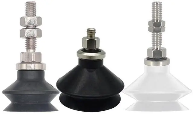 Main image of 1Pcs ZPT20BN/BS-A5/A6 ZPT25BN/BS-A5/A6 ZPT32BN/BS-A5/A6 White Silicone 20/25/32MM Pneumatic Vacuum Sucker(ZPT20BS-A6 Long)