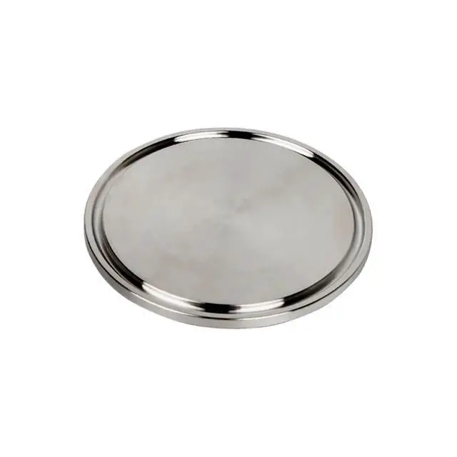 Alt view image 3 of 6 - 1PC 1.5" Tri Clamp Ferrule O/D 50.5mm SS304 Stainless Steel Tri Clover Stop End Cap Pipe Fitting