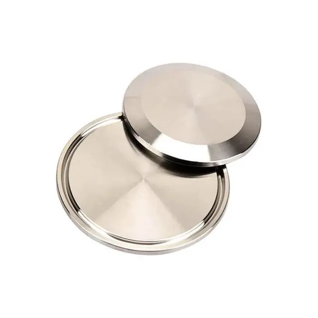 Alt view image 5 of 6 - 1PC 1.5" Tri Clamp Ferrule O/D 50.5mm SS304 Stainless Steel Tri Clover Stop End Cap Pipe Fitting