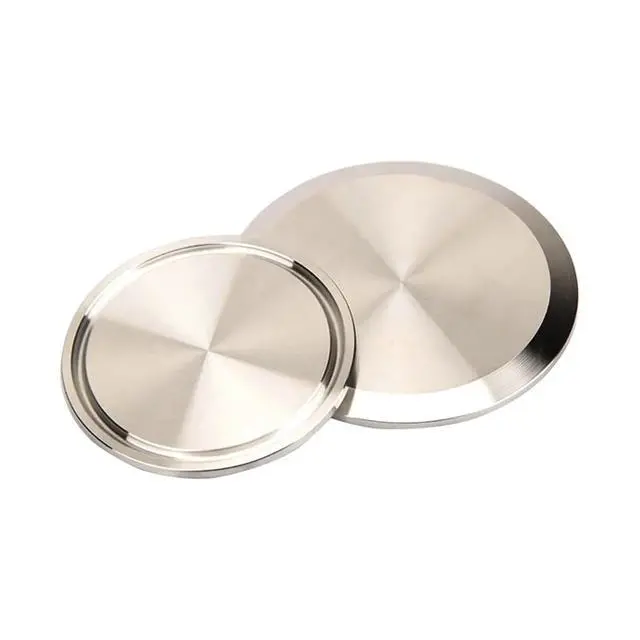 Alt view image 6 of 6 - 1PC 1.5" Tri Clamp Ferrule O/D 50.5mm SS304 Stainless Steel Tri Clover Stop End Cap Pipe Fitting
