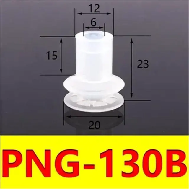 Alt view image 2 of 6 - Manipulator Vacuum Chuck PNG-130B DP-32/45/50SA/54/117 Industrial Pneumatic Fittings(Transparent)