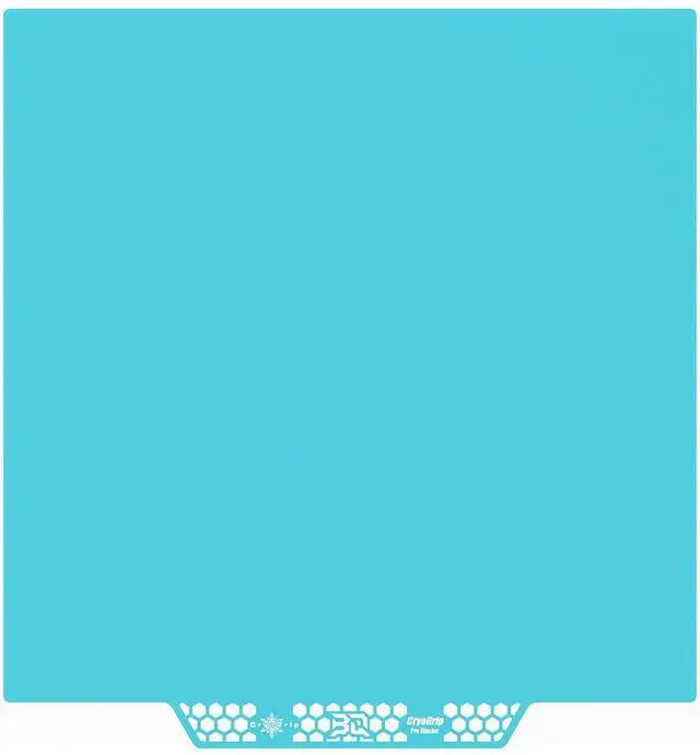 Main image of CryoGrip Pro Glacier for Voron 300/Qidi Plus 4 3D Printers | 300x300MM Build Plate High Adhesion Heated Bed Cover Upgrade Removable & Easy Clean Spring Steel Sheet