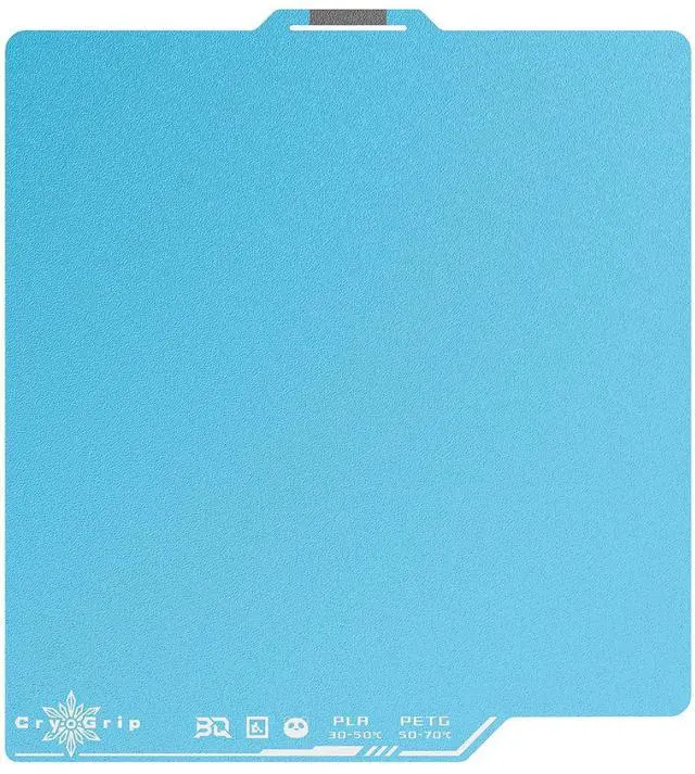 Main image of Cryogrip Pro Frostbite for Bambu-Lab X2D,P2S,P1P,P1S,X1C,X1E,A1 | 257x257MM Double Sided Cold Build Plate, Room-Temp Print & Strong Adhesion Spring Steel Sheet, Removable Surface Platform