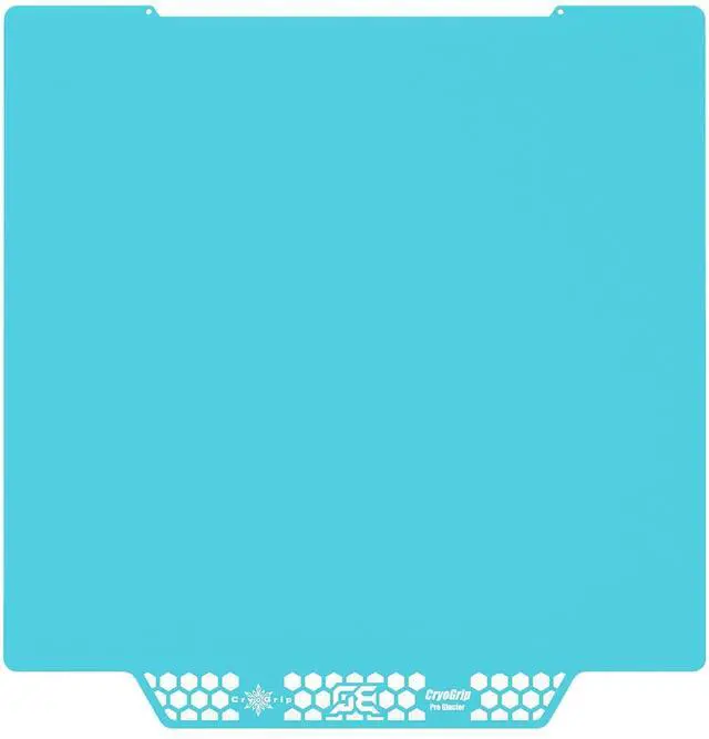 Main image of Cryogrip Pro Glacier for Prusa MK4/MK3/MK3S/Core One/Core One+ | 254.5x241.5MM Double-Sided Fine Textured Build Plate High Adhesion Platform Upgrade Removable&Easy Clean Spring Steel Sheet