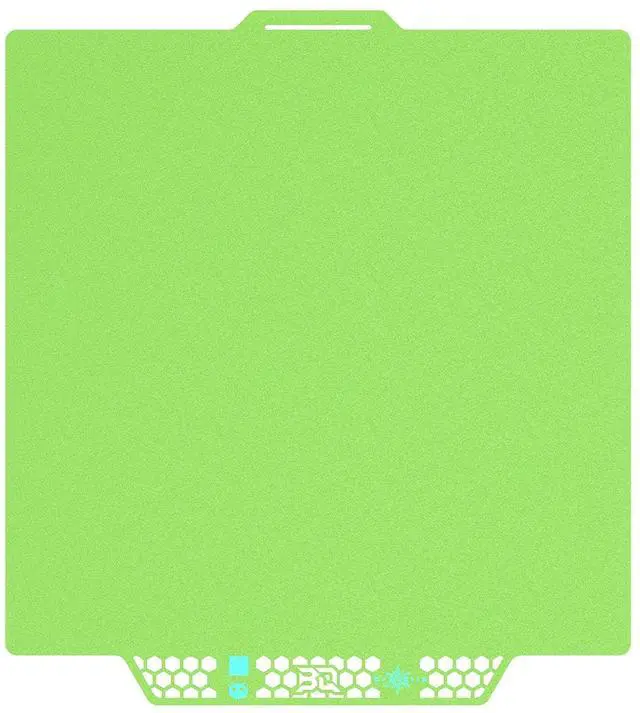 Main image of CryoGrip Pro Glacier Plate for Bambu-Lab X2D,P2S,P1P,P1S,X1C,X1E,A1 | 257x257MM Double-Sided Fine Textured Build Plate High Adhesion & Upgrade Removable Surface Platform (Glacier Green)