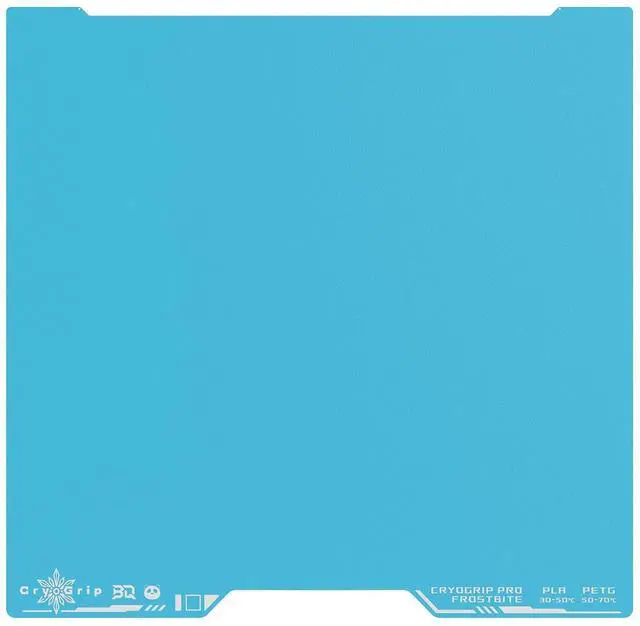 Main image of Cryogrip Pro Frostbite Build Plate for Bambu-Lab H2D/H2S 3D Printers | 355x346MM Double Sided Strong Adhesion Spring Steel Sheet Room Temperature Print Upgrade Removable Platform