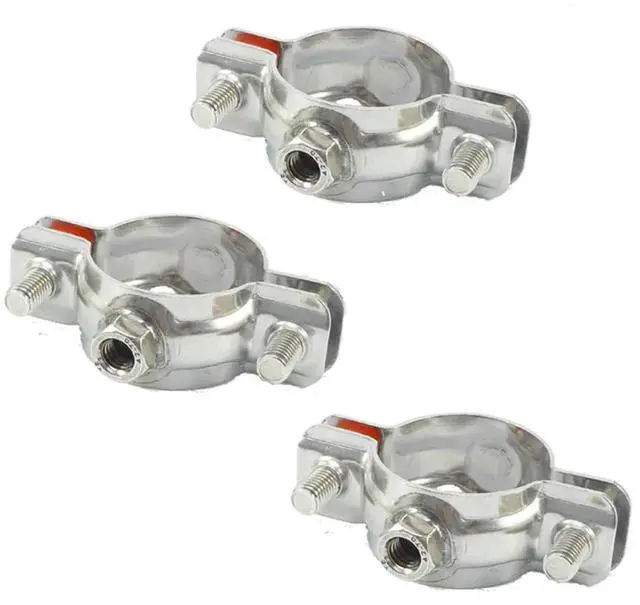 Main image of 1PCS M8x1.25mm Female Fit 19-108mm OD Tube 304 Stainless Steel Pipe Hanger Bracket Clamp Suppoert Clip Homebrew(Fit 80-89mm OD Tube)