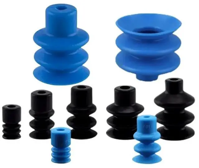 Main image of Vacuum Suction Cup FG25 Three-Layer Series Imported Silicone Industrial Pneumatic Component Mechanical arm Accessory FG14(Pink)