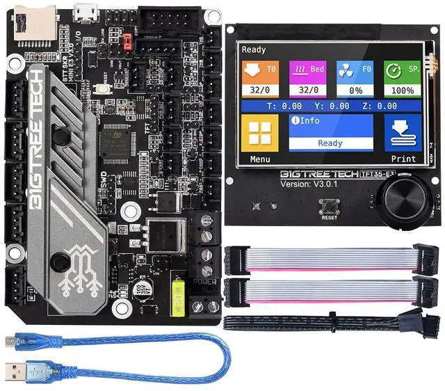 Main image of SKR Mini E3 V3.0 Control Board + TFT35 E3 V3.0.1 Graphic Smart Display Panel Board New Upgrade 3D Printer Parts for Ender 3, Ender3 Pro, Ender 3 V2