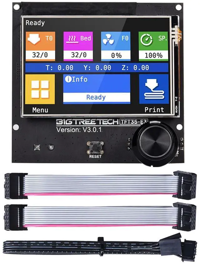 Main image of TFT35 E3 V3.0.1 Graphic Smart Display Panel Board for Ender-3 Compatible with SKR Mini E3 V3.0, SKR 3/EZ, Octopus/Pro/Max EZ, Kraken, SKR Pro V1.2 Control Board
