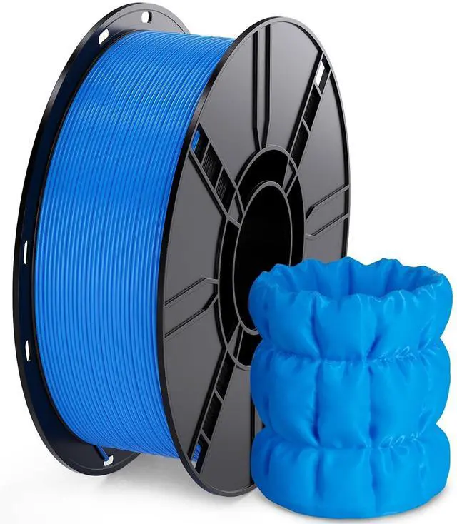 Main image of PLA GO 3D Printer Filament 1.75mm 1KG(2.2lbs) Spool (Cyan) | NatureWorks Ingeo Neatly Wound & Beginner Friendly Tough PLA Filament For Bambu-Lab, Creality, Anycubic, Most FDM 3D Printers